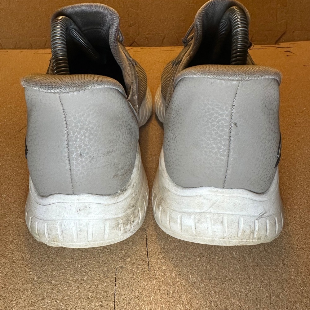 Skechers Bobs Sport Squad‎ Chaos Slip-Ins Taupe Grey Sneakers 117500 Womens 10 - Picture 7 of 11